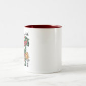 Tasse 2 Couleurs Christmas Gift Merry Xmas Plaid Religious Cross  (Centre)
