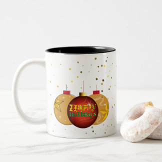 Tasse 2 Couleurs Christmas Ornament Spheres