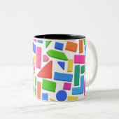 Tasse 2 Couleurs Chromatic Geometry (Devant droit)