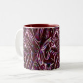 Tasse 2 Couleurs chrome bordeaux (Devant gauche)