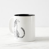 Tasse 2 Couleurs Chrome Cheetah (Devant gauche)