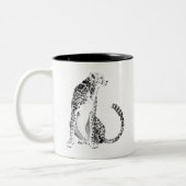 Tasse 2 Couleurs Chrome Cheetah (Gauche)