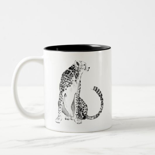 Tasse 2 Couleurs Chrome Cheetah (Gauche)