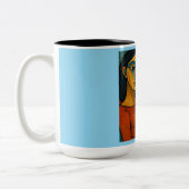 Tasse 2 Couleurs Chuchotements d'amour (Gauche)