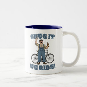 Tasse 2 Couleurs Chug It We Ride Cycling