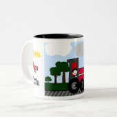 Tasse 2 Couleurs Chugga Choo Choo (Devant gauche)