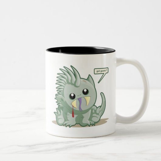 Tasse 2 Couleurs Chupacabra (Droit)
