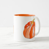Tasse 2 Couleurs Chute d'Autumn végétable (Devant droit)