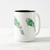 Tasse 2 Couleurs Chute des Shamrocks (Devant droit)
