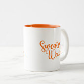 Tasse 2 Couleurs Chute du temps doux (Devant droit)