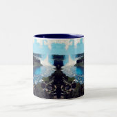 Tasse 2 Couleurs CHUTES NIAGARA - voir (Centre)