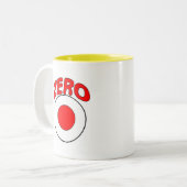 Tasse 2 Couleurs Cible rouge (Devant gauche)