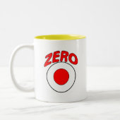Tasse 2 Couleurs Cible rouge (Gauche)