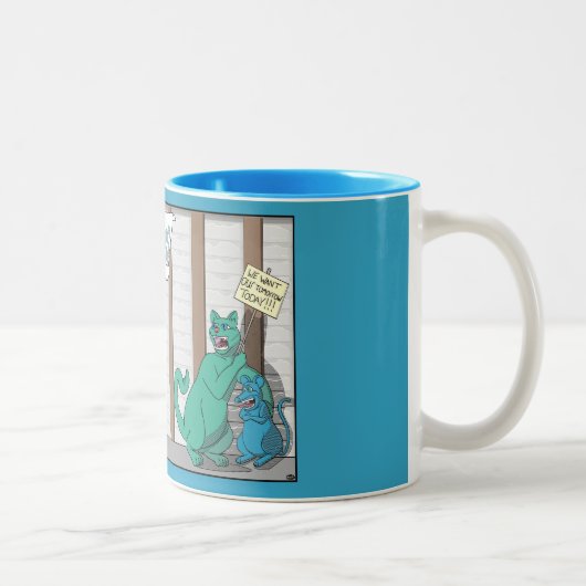 Tasse 2 Couleurs Cider Barrell Follies Comic (Droit)