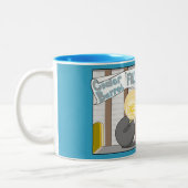 Tasse 2 Couleurs Cider Barrell Follies Comic (Gauche)