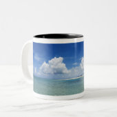 Tasse 2 Couleurs Ciel bleu et mer 4 (Devant gauche)