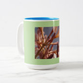 Tasse 2 Couleurs Ciel bleu rose Lily (Devant gauche)