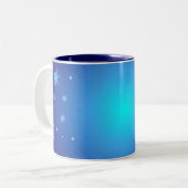 Tasse 2 Couleurs Ciel de nuit bleu (Devant gauche)