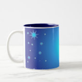 Tasse 2 Couleurs Ciel de nuit bleu (Gauche)