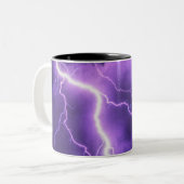 Tasse 2 Couleurs ciel magnifique, tonnerre (Devant gauche)