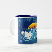 Tasse 2 Couleurs Ciels bleus (Devant gauche)