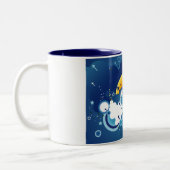 Tasse 2 Couleurs Ciels bleus (Gauche)