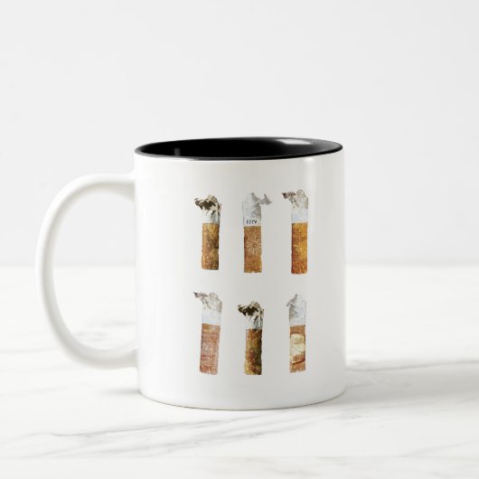 Tasse 2 Couleurs cigarette affichée (Gauche)