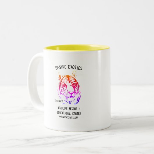 Tasse 2 Couleurs Cincinnati - (Devant gauche)