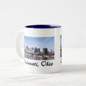Tasse 2 Couleurs Cincinnati Ohio (Devant gauche)