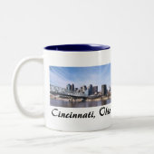 Tasse 2 Couleurs Cincinnati Ohio (Gauche)