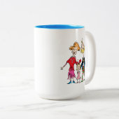 Tasse 2 Couleurs Cindy Lou Who's Family Portrait (Devant droit)