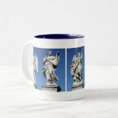Tasse 2 Couleurs cinq anges (Devant gauche)