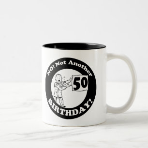 Tasse 2 Couleurs cinquantième Cadeaux d'anniversaire