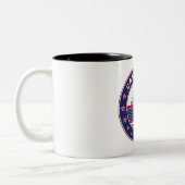 Tasse 2 Couleurs circle design, (Gauche)