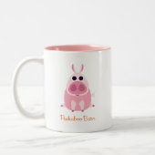 Tasse 2 Couleurs Circonspect le porc (Gauche)