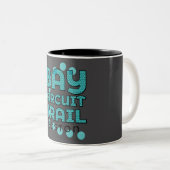 Tasse 2 Couleurs Circuit de Bay - Boston (Devant droit)