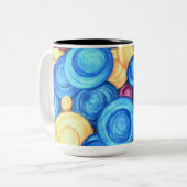 Tasse 2 Couleurs Circular (Devant gauche)
