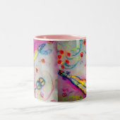 TASSE 2 COULEURS CIRCUS DE VOL (Centre)