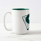 Tasse 2 Couleurs Cire/Tourne-disque de vieille école (Gauche)