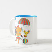 Tasse 2 Couleurs Cirque Cuties (Devant gauche)