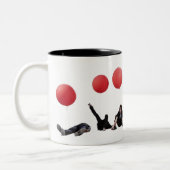 Tasse 2 Couleurs Ciseaux pour le gauchiste (Gauche)