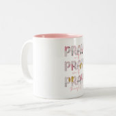 Tasse 2 Couleurs Citation chrétienne inspirée de la Bible (Devant gauche)