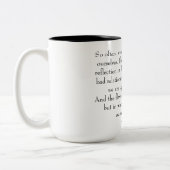 Tasse 2 Couleurs citation d'amour de soi (Gauche)