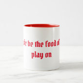 Tasse 2 Couleurs Citation d'amour et de musique de Shakespeare (Centre)