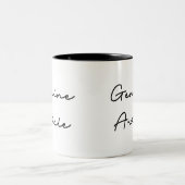 Tasse 2 Couleurs Citation d'article authentique (Centre)