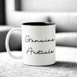 Tasse 2 Couleurs Citation d'article authentique
