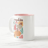 Tasse 2 Couleurs Citation d'automne Boho (Devant gauche)