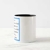 Tasse 2 Couleurs Citation de Bernie Samders (Centre)