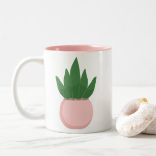 Tasse 2 Couleurs Citation de cactus mignon