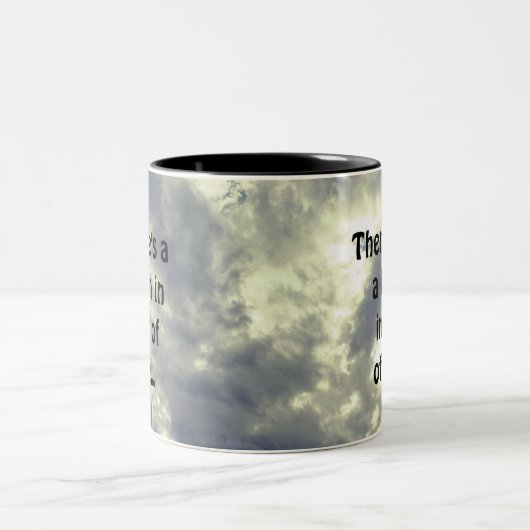 Tasse 2 Couleurs Citation de David et Goliath  (Centre)